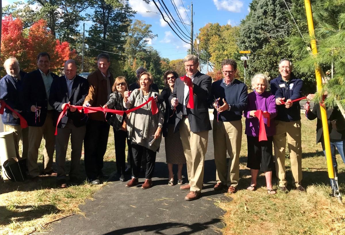 photo of 2019 completed trail work